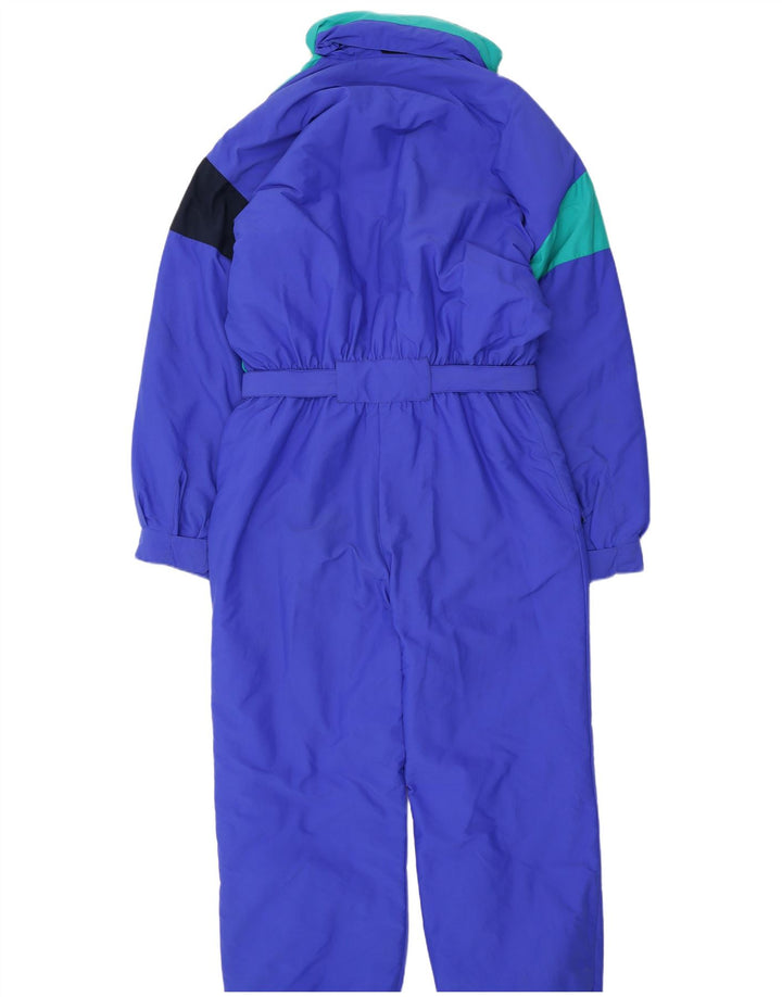 Fila Mens Hooded Ski Jumpsuit IT 54 XL Blue Colourblock Polyamide