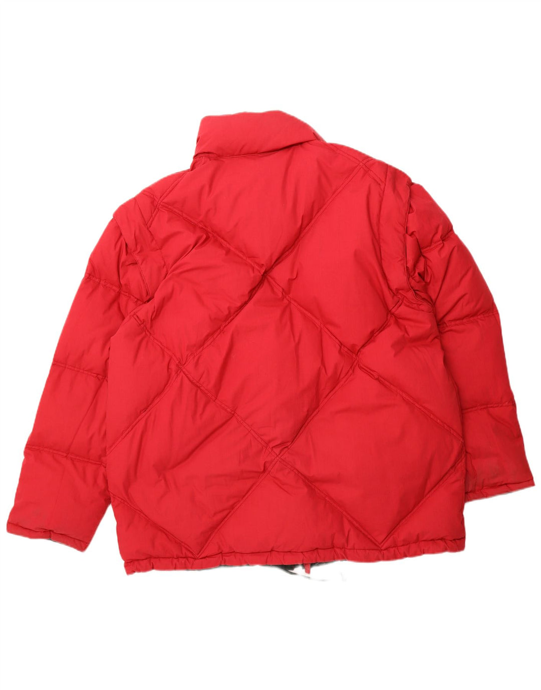 DIADORA Womens Loose Fit Reversible Padded Jacket UK 16 Large Red