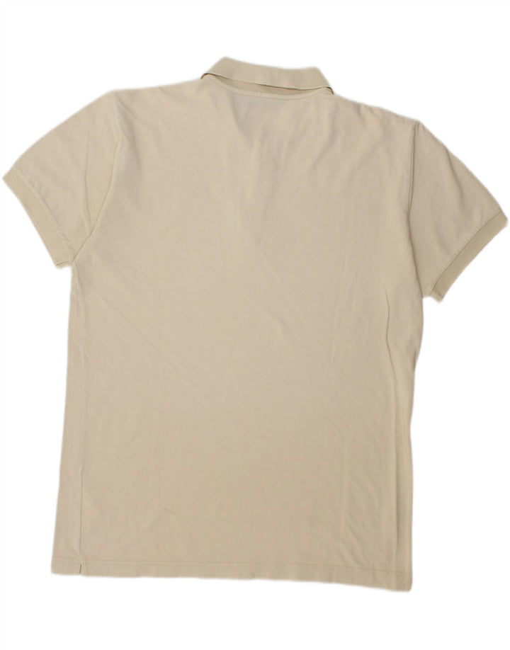 KAPPA Mens Polo Shirt XL Beige Cotton Vintage Kappa and Second-Hand Kappa from Messina Hembry 