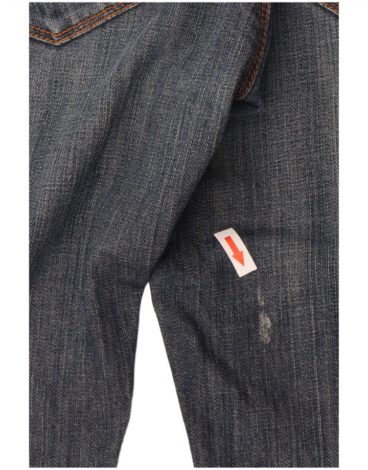 Superdry Womens Slim Jeans W28 L30 Blue Cotton