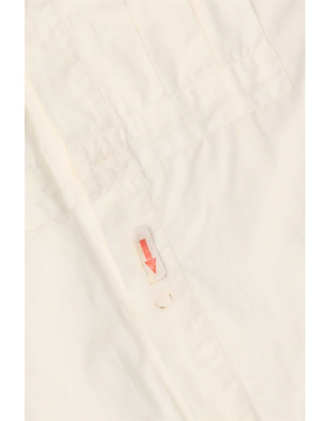 Ungaro Mens Formal Shirt Size 40 15 1/2 Medium White Cotton