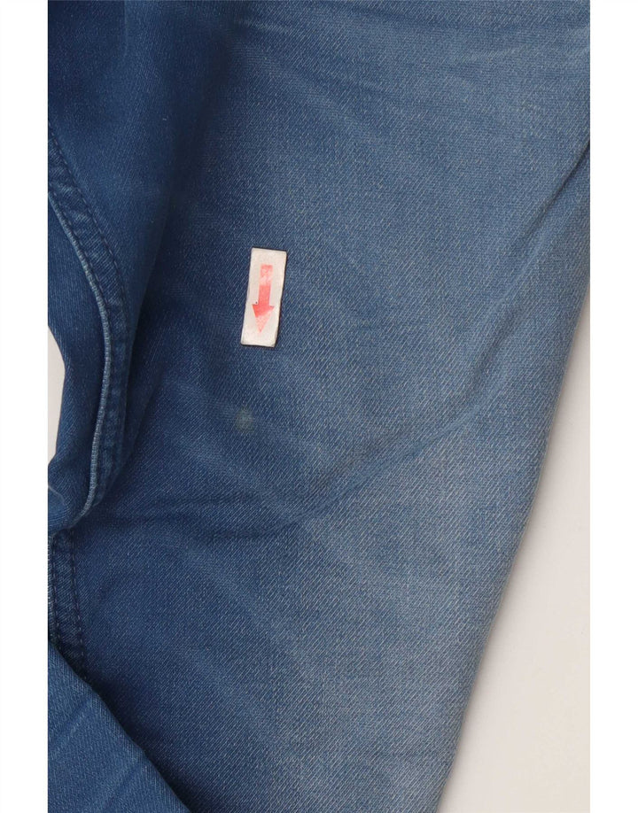 Jack & Jones Mens Tim Straight Jeans W34 L32 Blue
