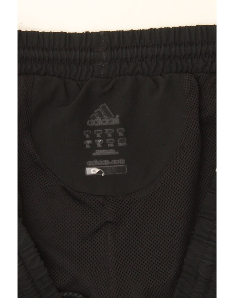 ADIDAS Mens Sport Shorts XL Black Colourblock Vintage Adidas and Second-Hand Adidas from Messina Hembry 