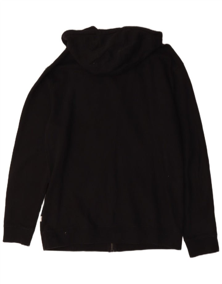 Vans Mens Zip Hoodie Sweater XL Black Cotton