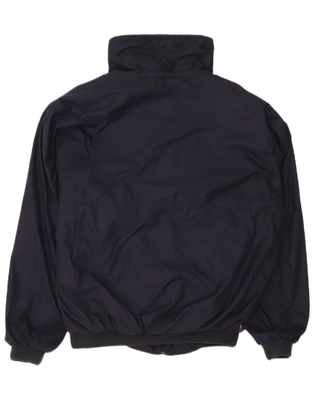 Musto Mens Bomber Jacket UK 40 Large Navy Blue Polyester