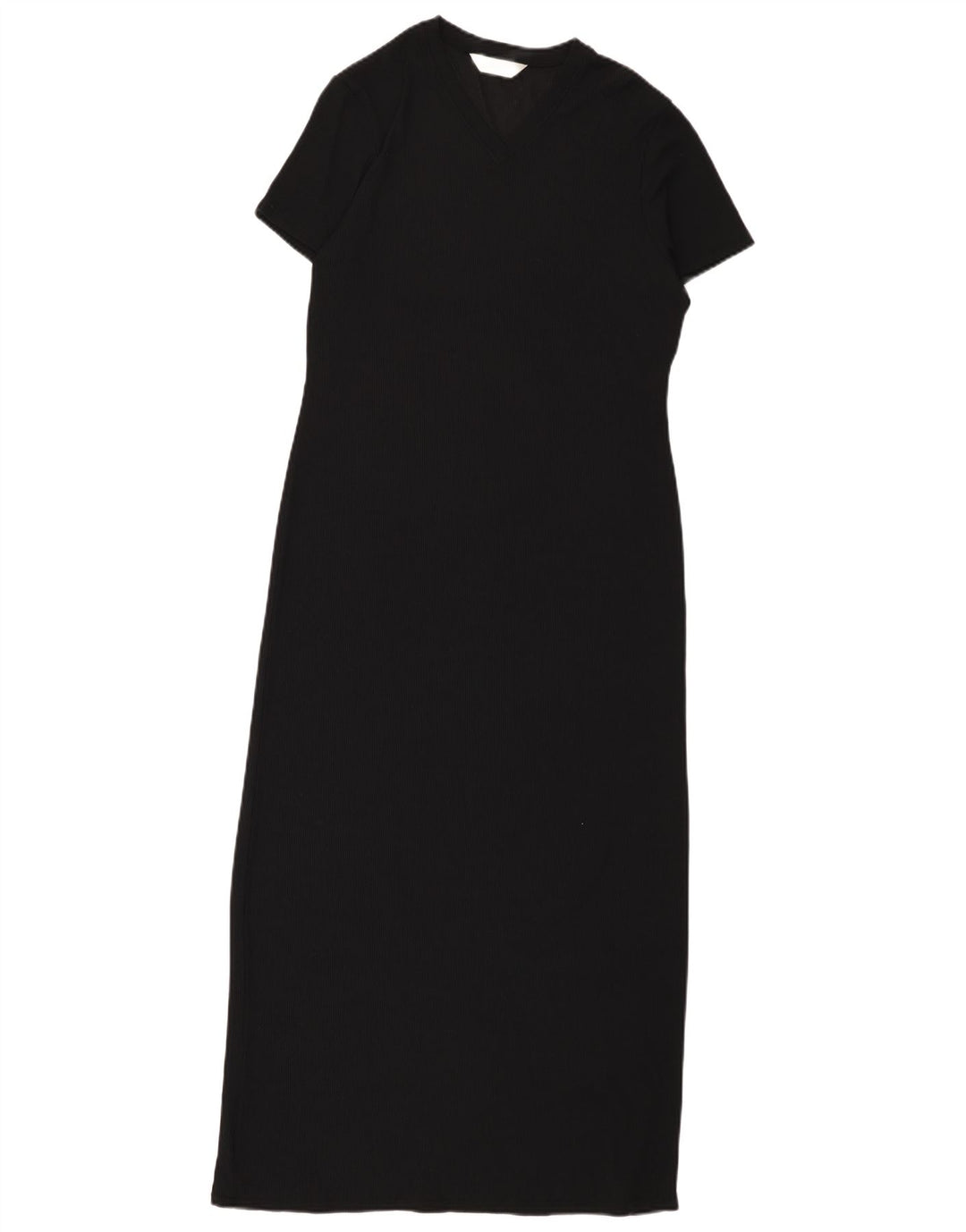 Marks & Spencer Womens Maxi Dress UK 10 Small Black Nylon