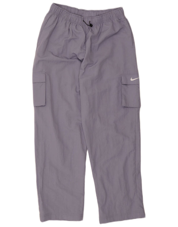 Nike Mens Cargo Tracksuit Trousers Medium Purple Nylon