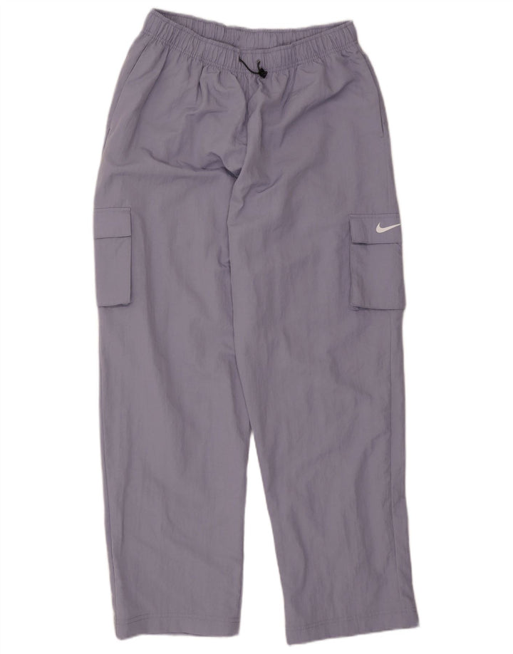 Nike Mens Cargo Tracksuit Trousers Medium Purple Nylon