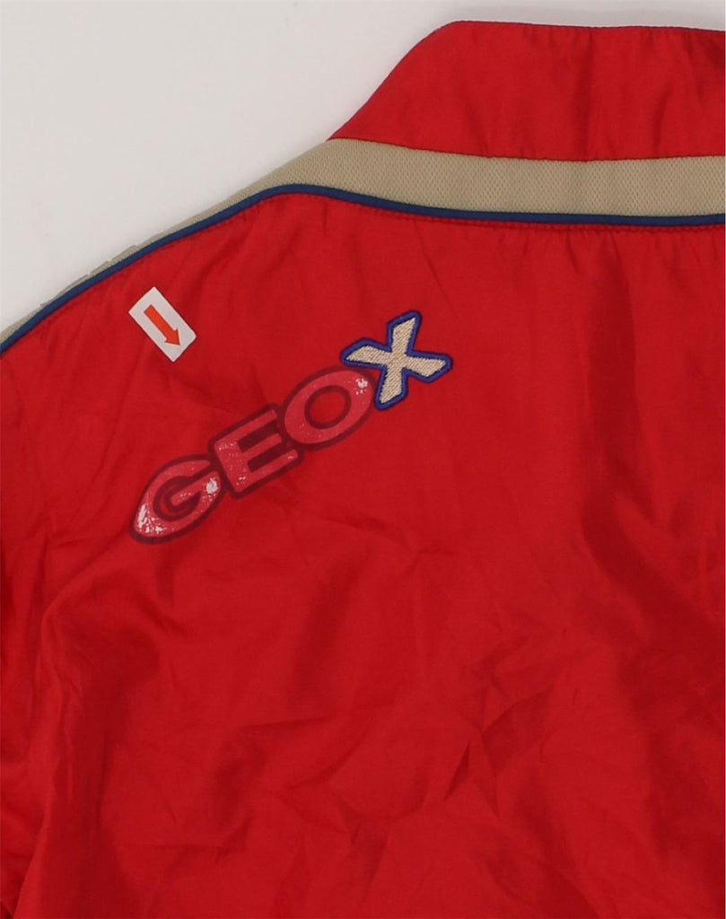 GEOX Boys Bomber Jacket 5-6 Years Red Polyester | Vintage Geox | Thrift | Second-Hand Geox | Used Clothing | Messina Hembry 