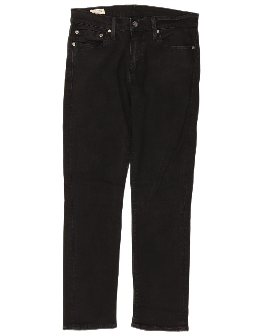 LEVI'S Mens 511 Slim Jeans W31 L30 Black Cotton