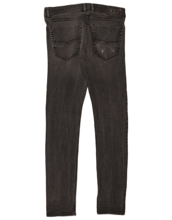 Diesel Mens Slim Jeans W32 L32 Grey Cotton