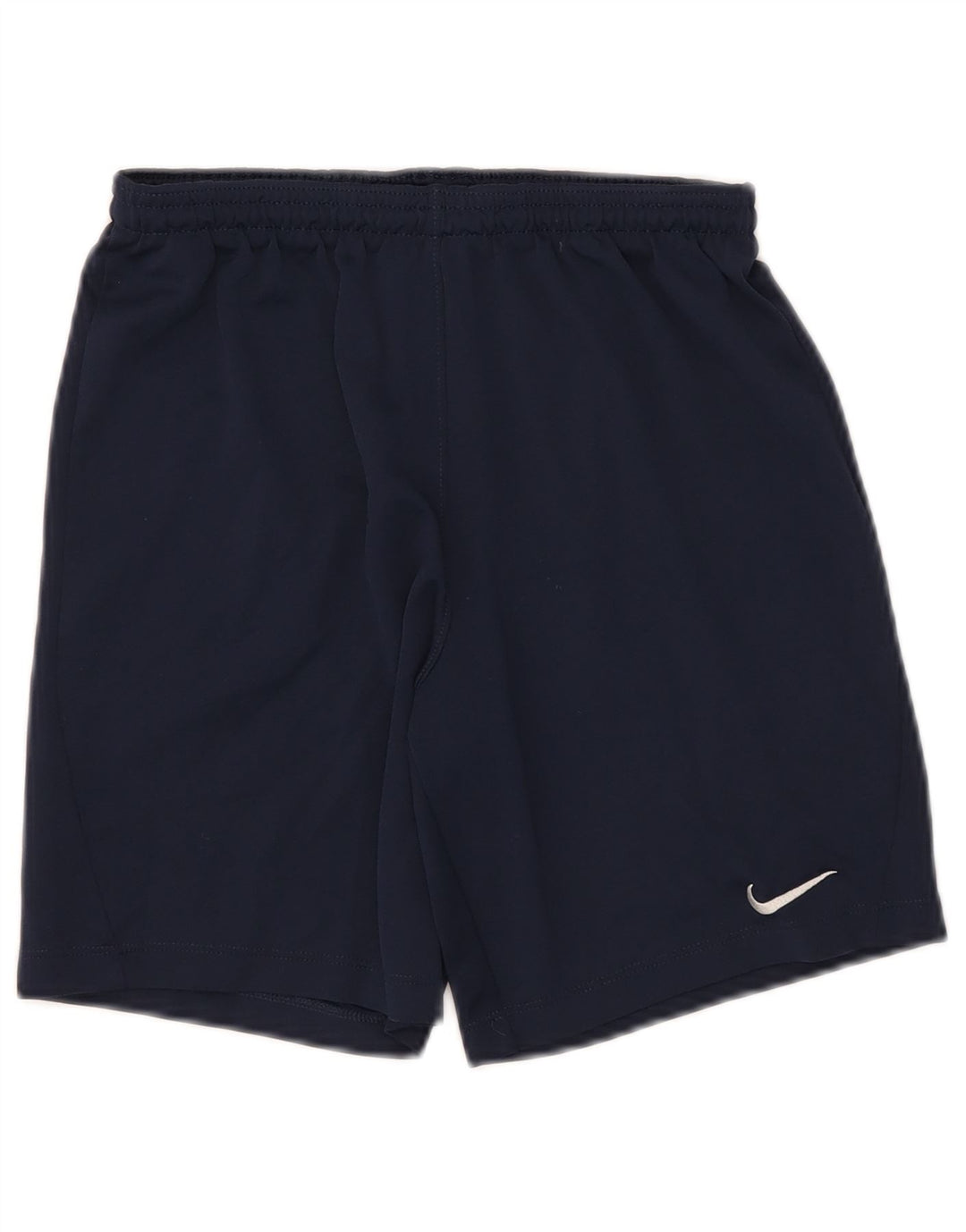 Nike Boys Dri Fit Sport Shorts 12-13 Years Large Navy Blue Polyester
