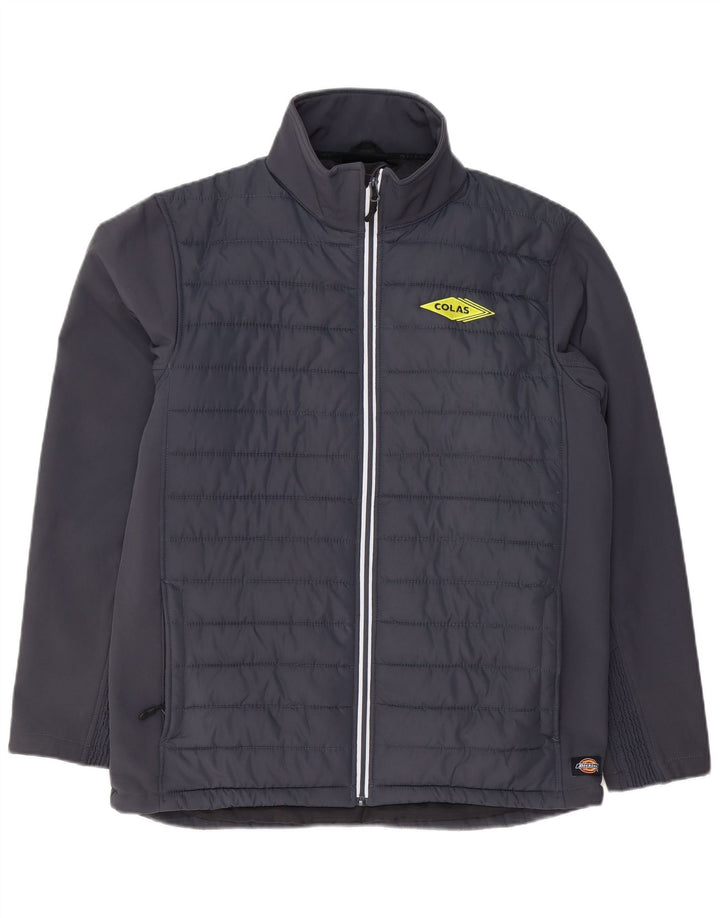 Dickies Mens Padded Jacket UK 42 XL Blue Colourblock Polyester