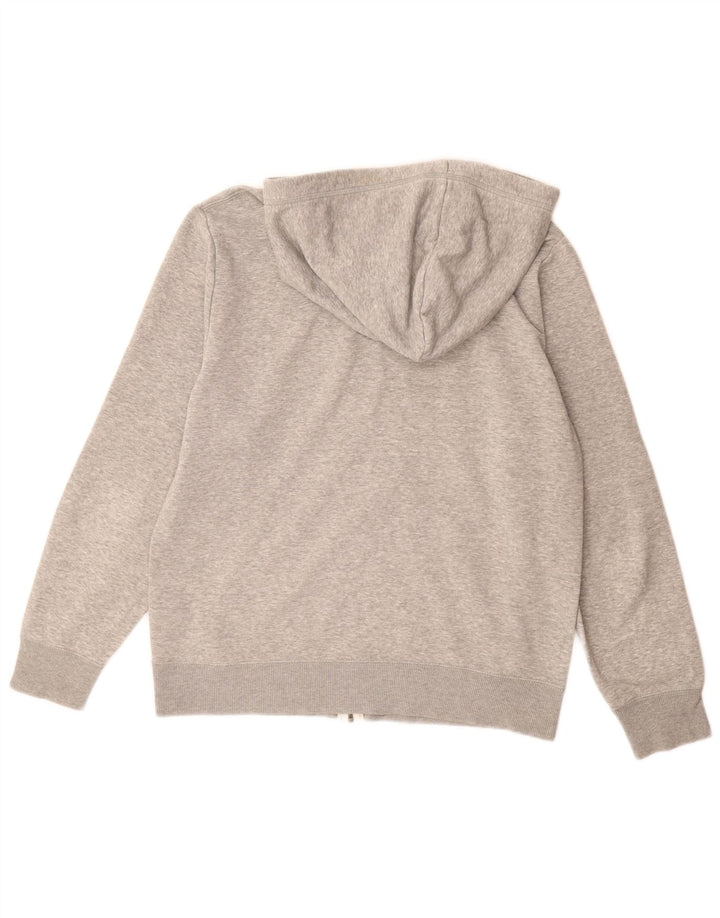CONVERSE Mens All Star Zip Hoodie Sweater Small Grey Cotton