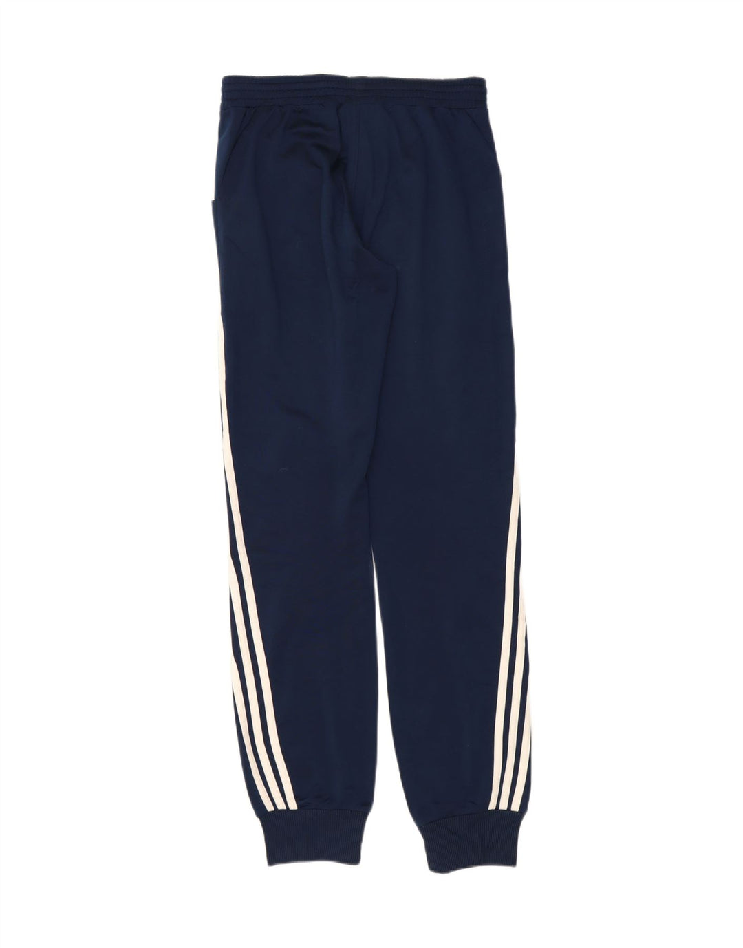 ADIDAS Womens Tracksuit Trousers Joggers UK 8 Small Navy Blue Polyester Vintage Adidas and Second-Hand Adidas from Messina Hembry 