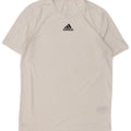 Adidas Mens Aeroready T-Shirt Top Small White Polyester