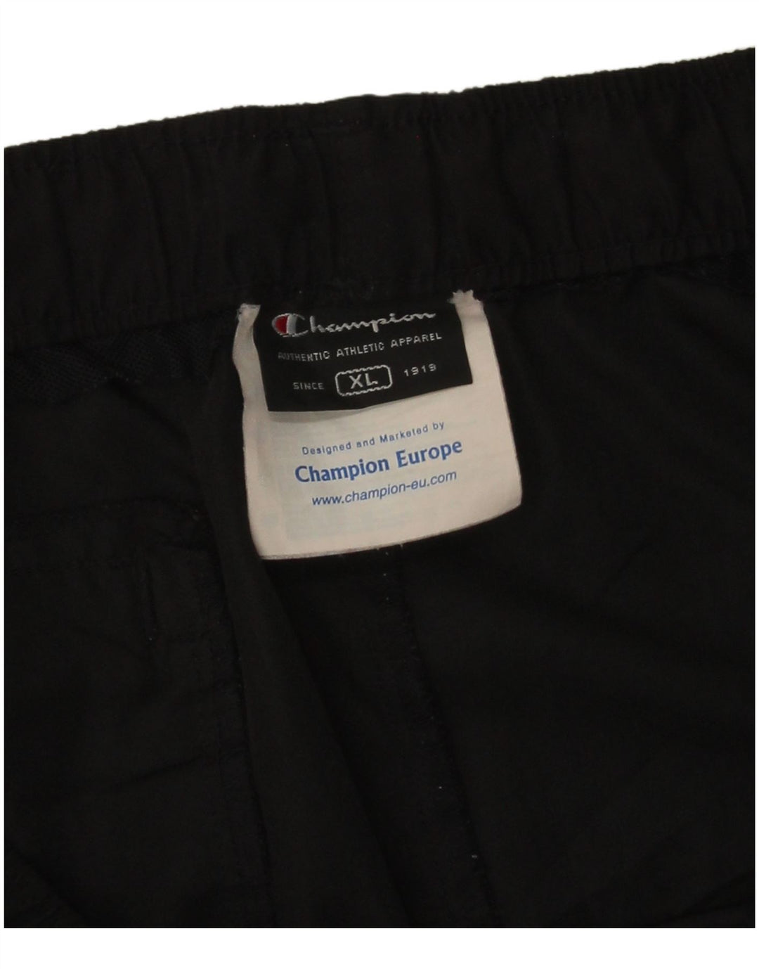 Champion Mens Sport Shorts XL  Black Polyester