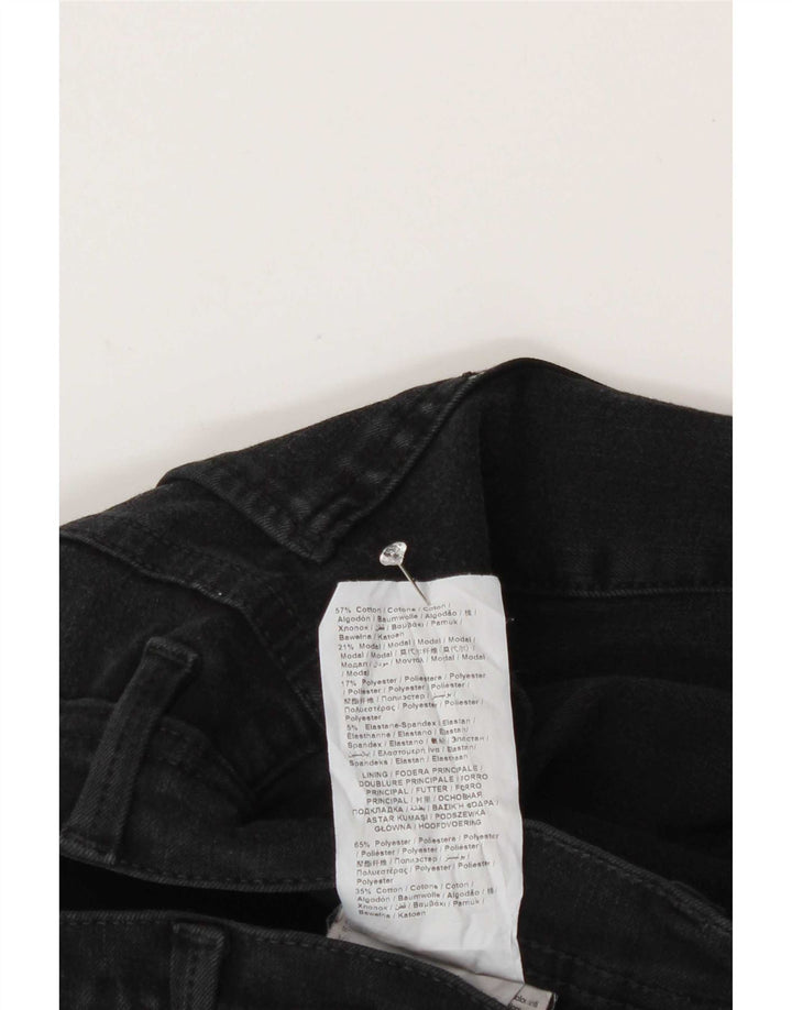 Trussardi Womens Straight Jeans W26 L28 Black