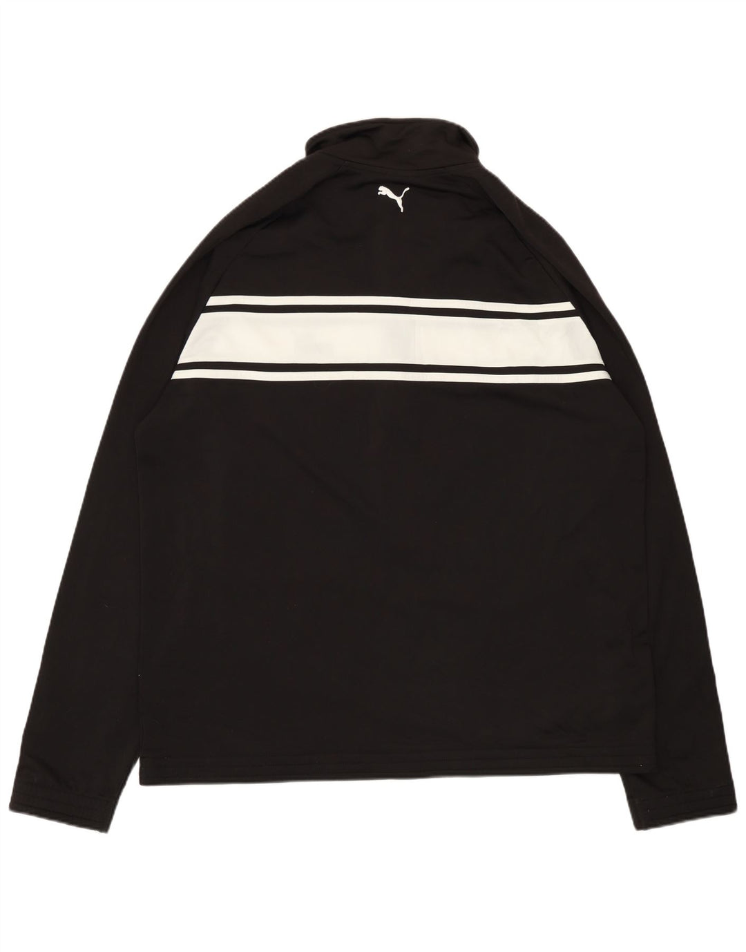 Puma Mens Tracksuit Top Jacket 2XL Black Colourblock Polyester