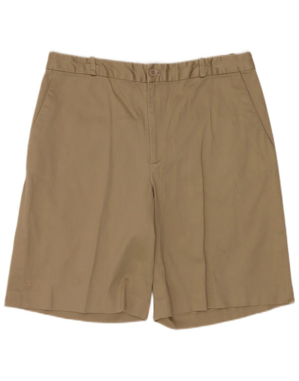 Polo Ralph Lauren Womens Chino Shorts US 10 Large W30 Khaki Cotton