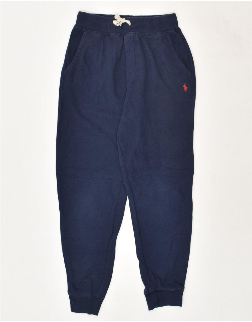 POLO RALPH LAUREN Boys Tracksuit Trousers 10-11 Years Medium Navy Blue | Vintage Polo Ralph Lauren | Thrift | Second-Hand Polo Ralph Lauren | Used Clothing | Messina Hembry 