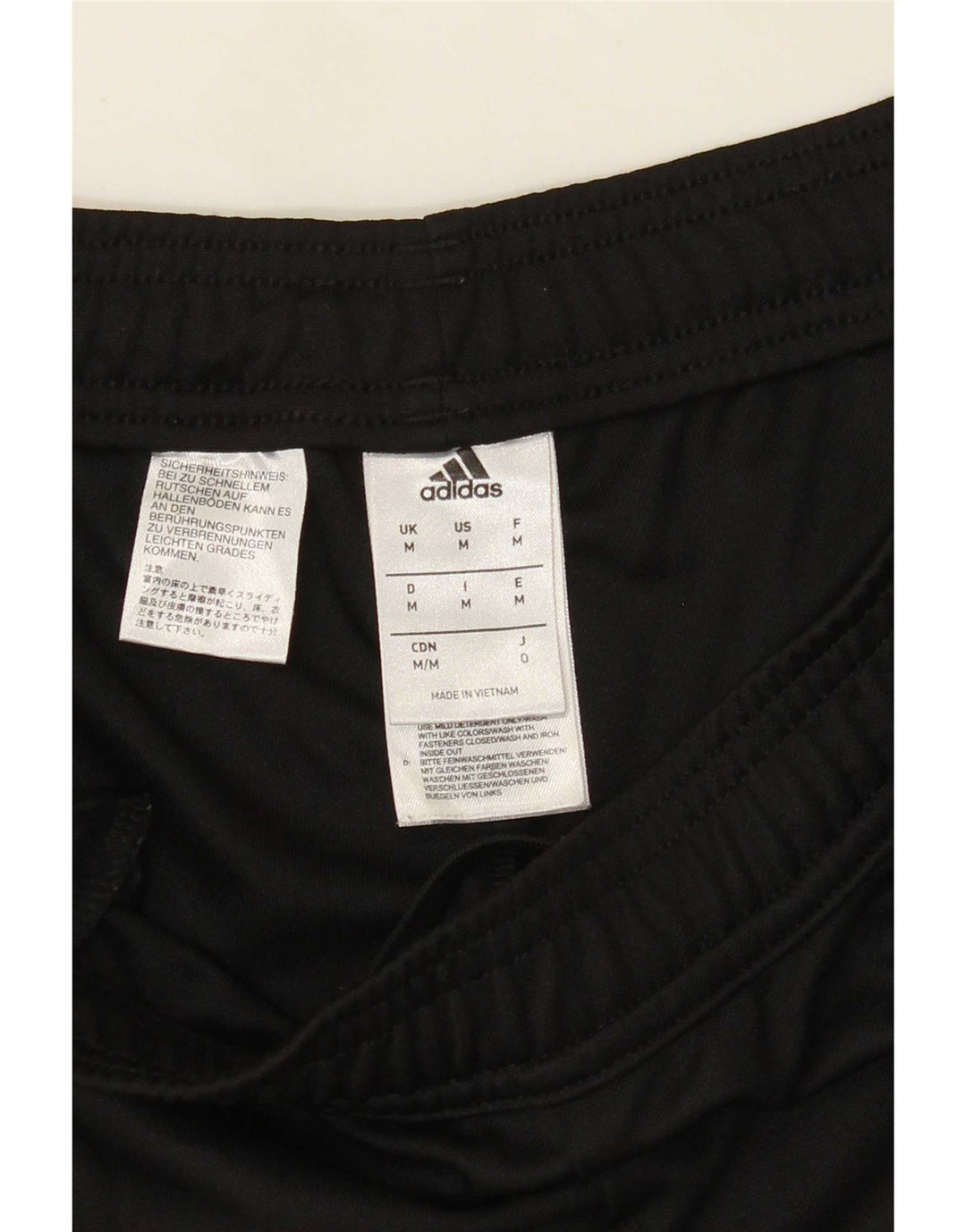 Adidas Mens Climacool Graphic Tracksuit Trousers Medium Black Polyester