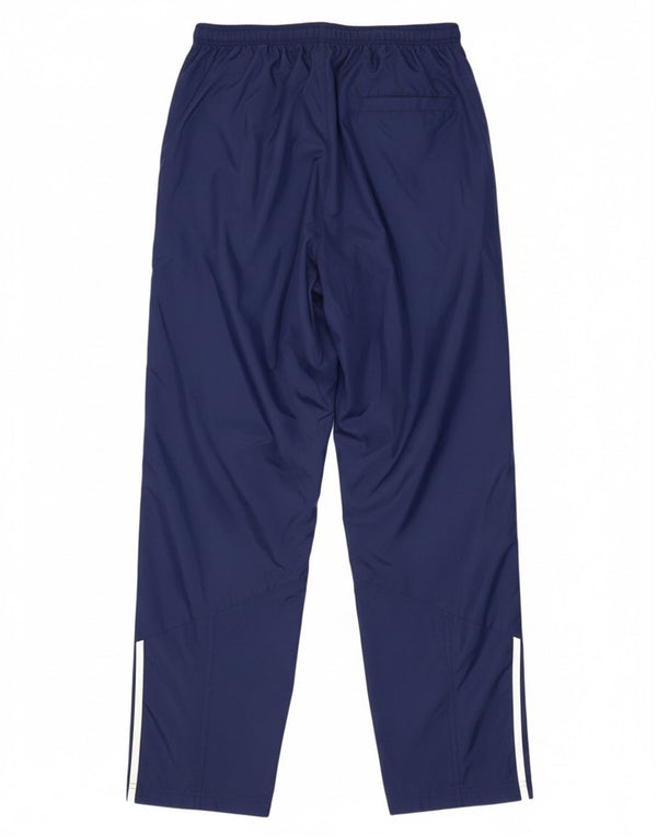 Adidas Mens Tracksuit Trousers Medium  Navy Blue Polyester