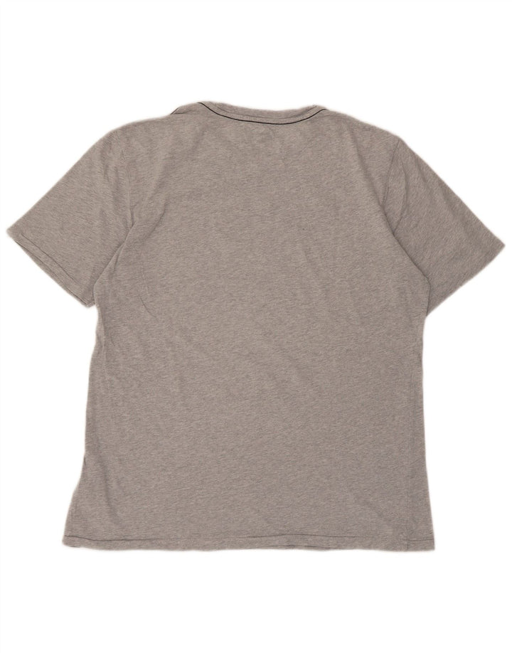 Levi's Mens Graphic T-Shirt Top Medium Grey Flecked Cotton