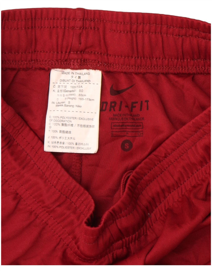 Nike Mens Dri Fit Sport Shorts Small Red Polyester