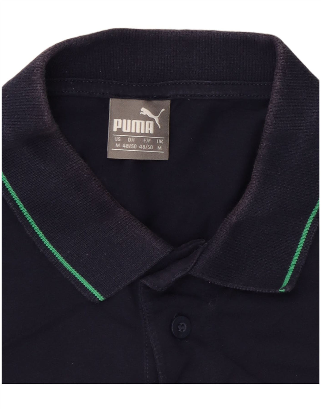 Puma Mens Polo Shirt Medium Navy Blue