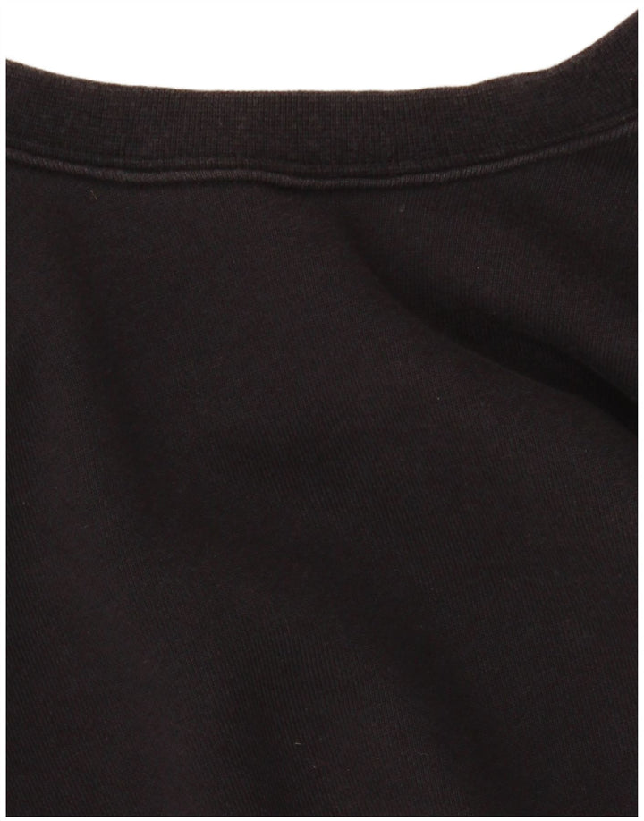 Nike Mens Sweatshirt Jumper Small Black Cotton