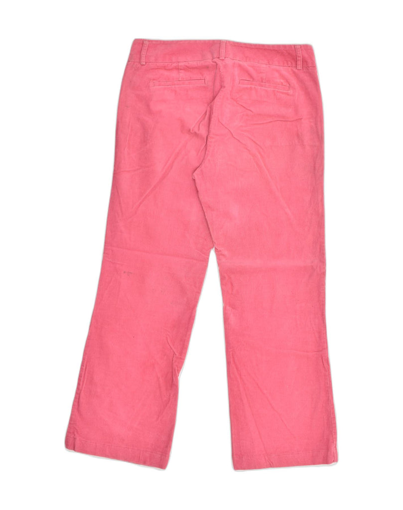 J. CREW Womens Low Waist Corduroy Trousers US 6 Medium W32 L26  Pink | Vintage J. Crew | Thrift | Second-Hand J. Crew | Used Clothing | Messina Hembry 