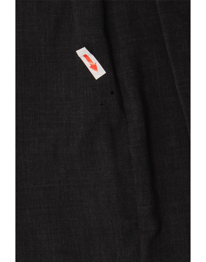 CALVIN KLEIN Womens Straight Skirt US 8 Medium W26  Grey Wool