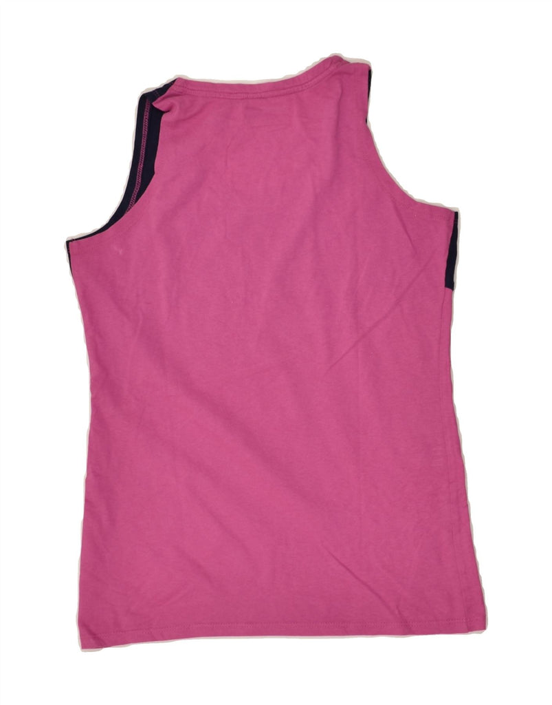 KAPPA Girls Vest Top 13-14 Years Pink Colourblock | Vintage Kappa | Thrift | Second-Hand Kappa | Used Clothing | Messina Hembry 