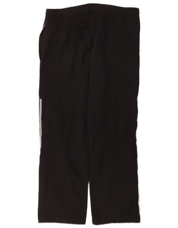 Adidas Mens Tracksuit Trousers Small Black Polyester