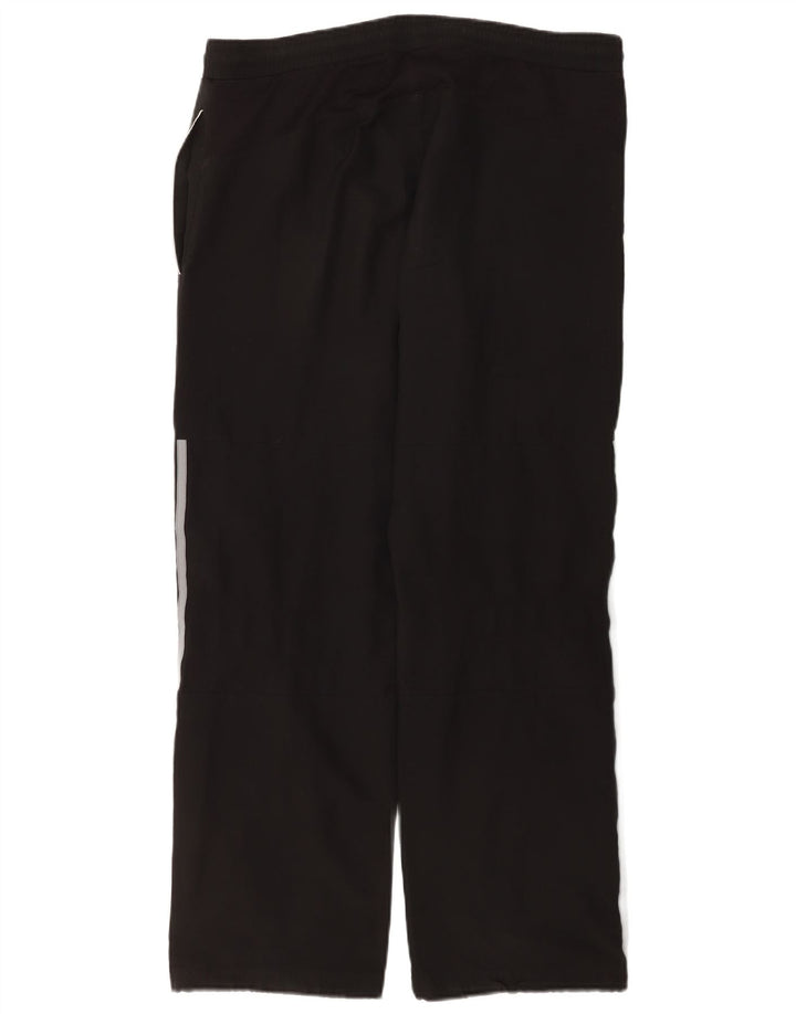 Adidas Mens Tracksuit Trousers Small Black Polyester