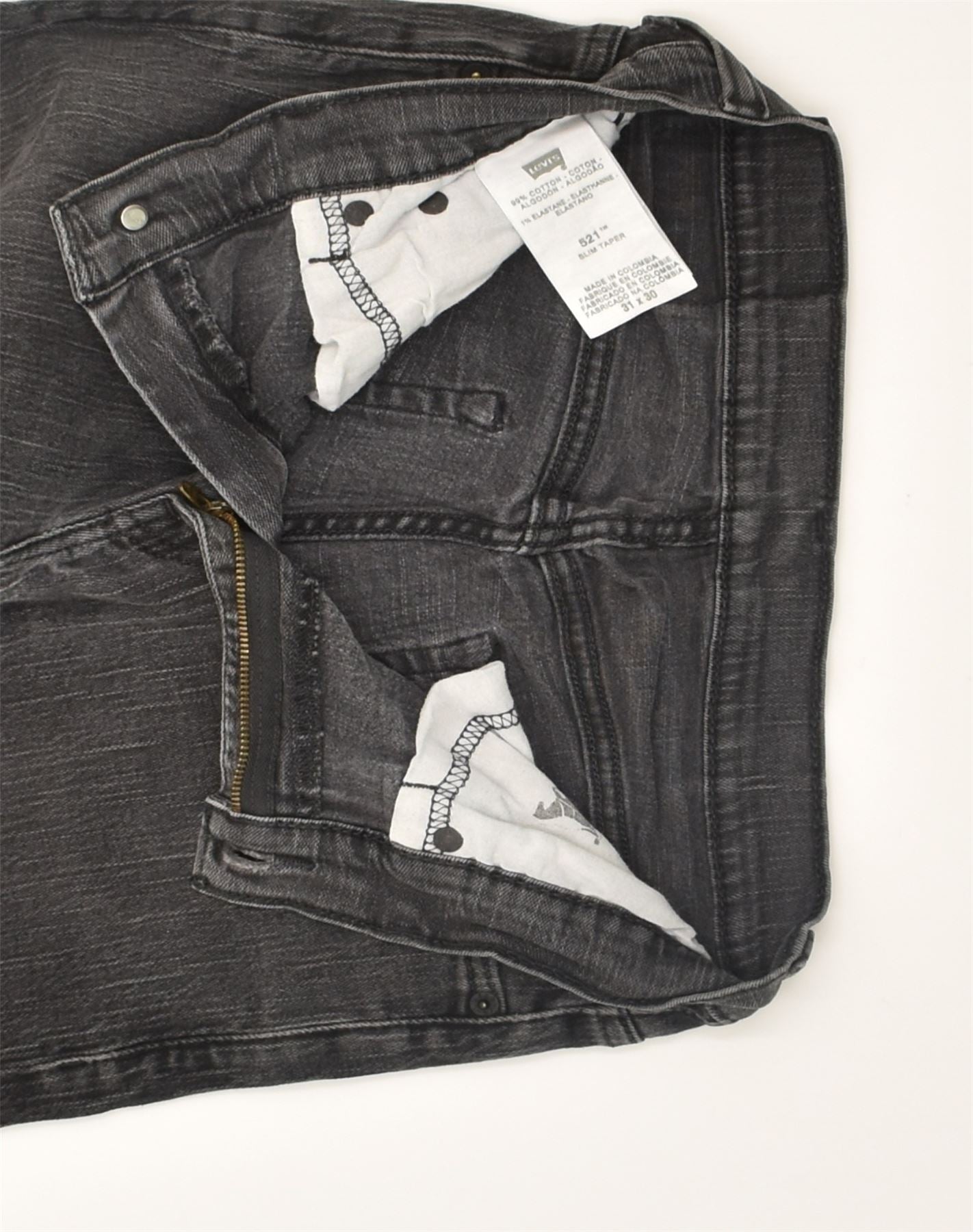 Levis 521 shop slim taper