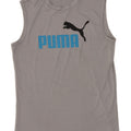 Puma Boys Graphic Vest Top 10-11 Years Medium  Grey Polyester