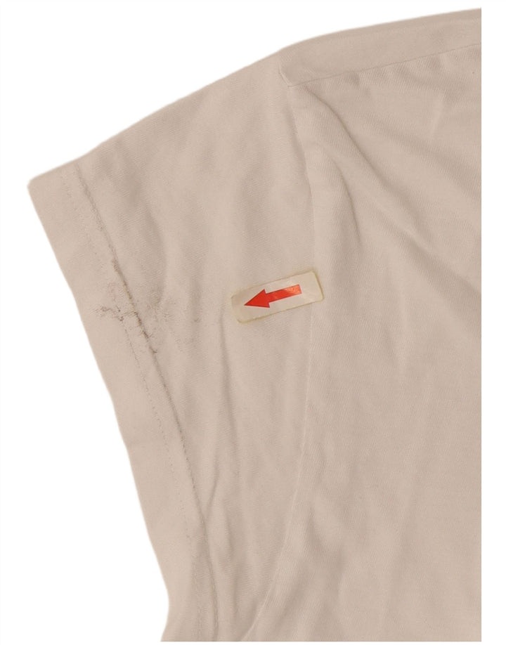 Puma Womens Graphic T-Shirt Top UK 10 Small White