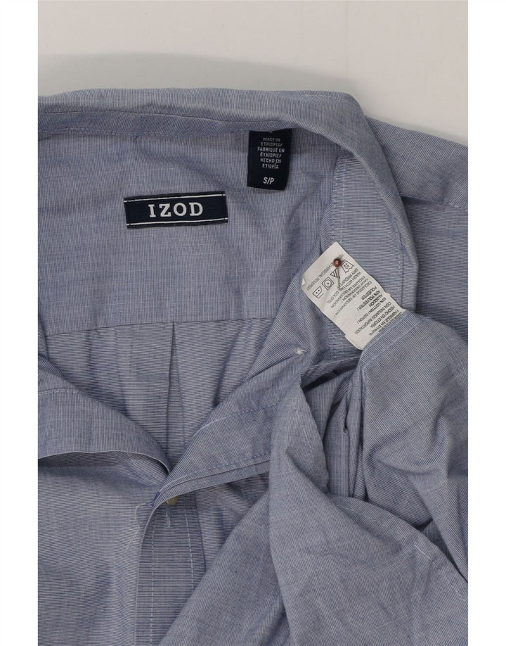 IZOD Mens Shirt Small Blue Cotton