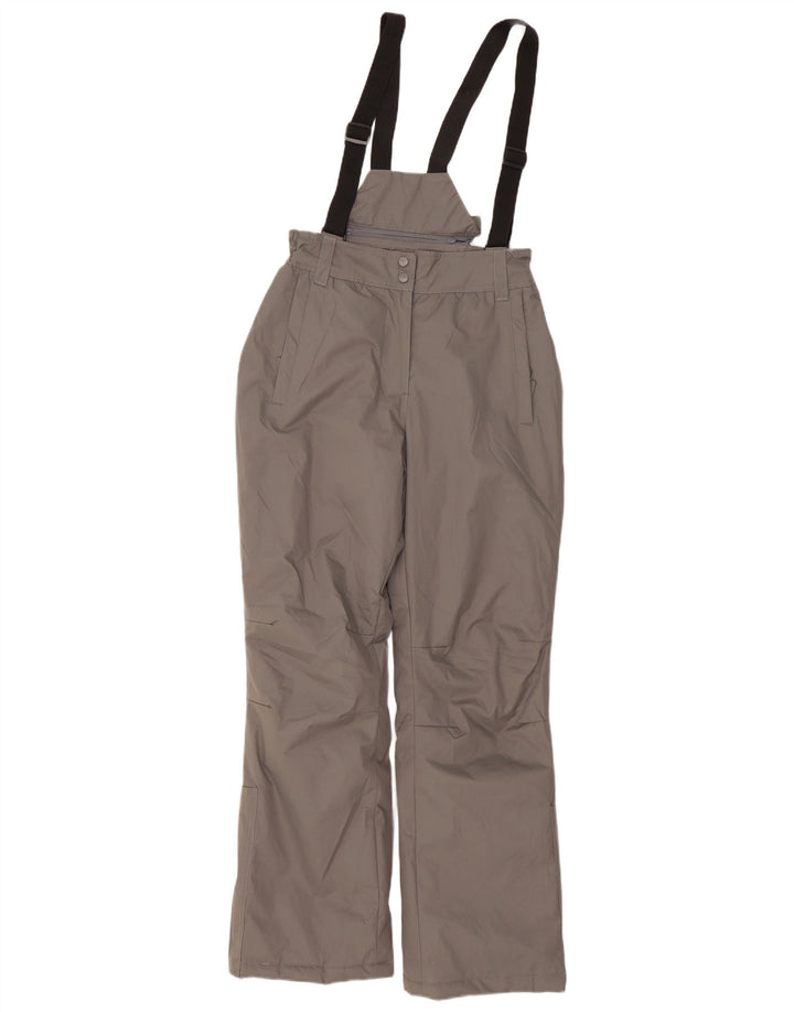 Mountain Warehouse Womens Dungarees Ski Trousers UK 10 Small Grey