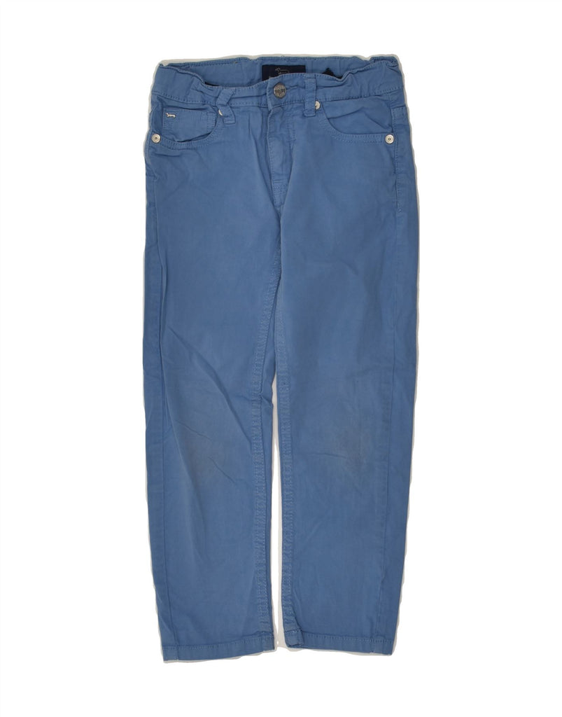 HARMONT & BLAINE Boys Straight Casual Trousers 5-6 Years W22 L19  Blue | Vintage Harmont & Blaine | Thrift | Second-Hand Harmont & Blaine | Used Clothing | Messina Hembry 