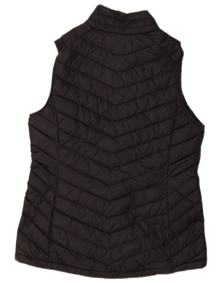 Mountain Warehouse Womens Padded Gilet UK 16 Large Black Nylon