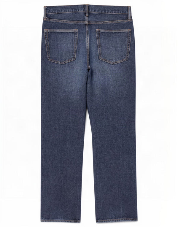 Gap Mens Straight Jeans W34 L31 Navy Blue Cotton