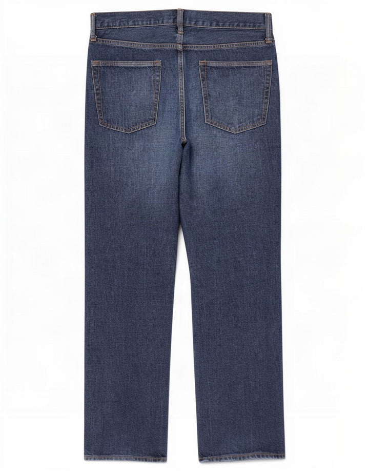 Gap Mens Straight Jeans W34 L31 Navy Blue Cotton