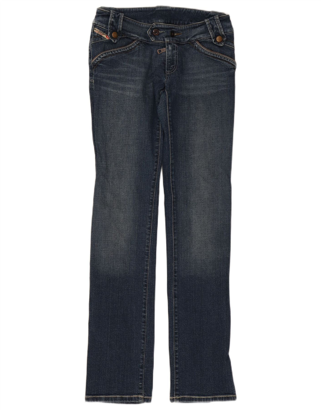 Diesel Womens Slim Jeans W29 L34 Blue Cotton