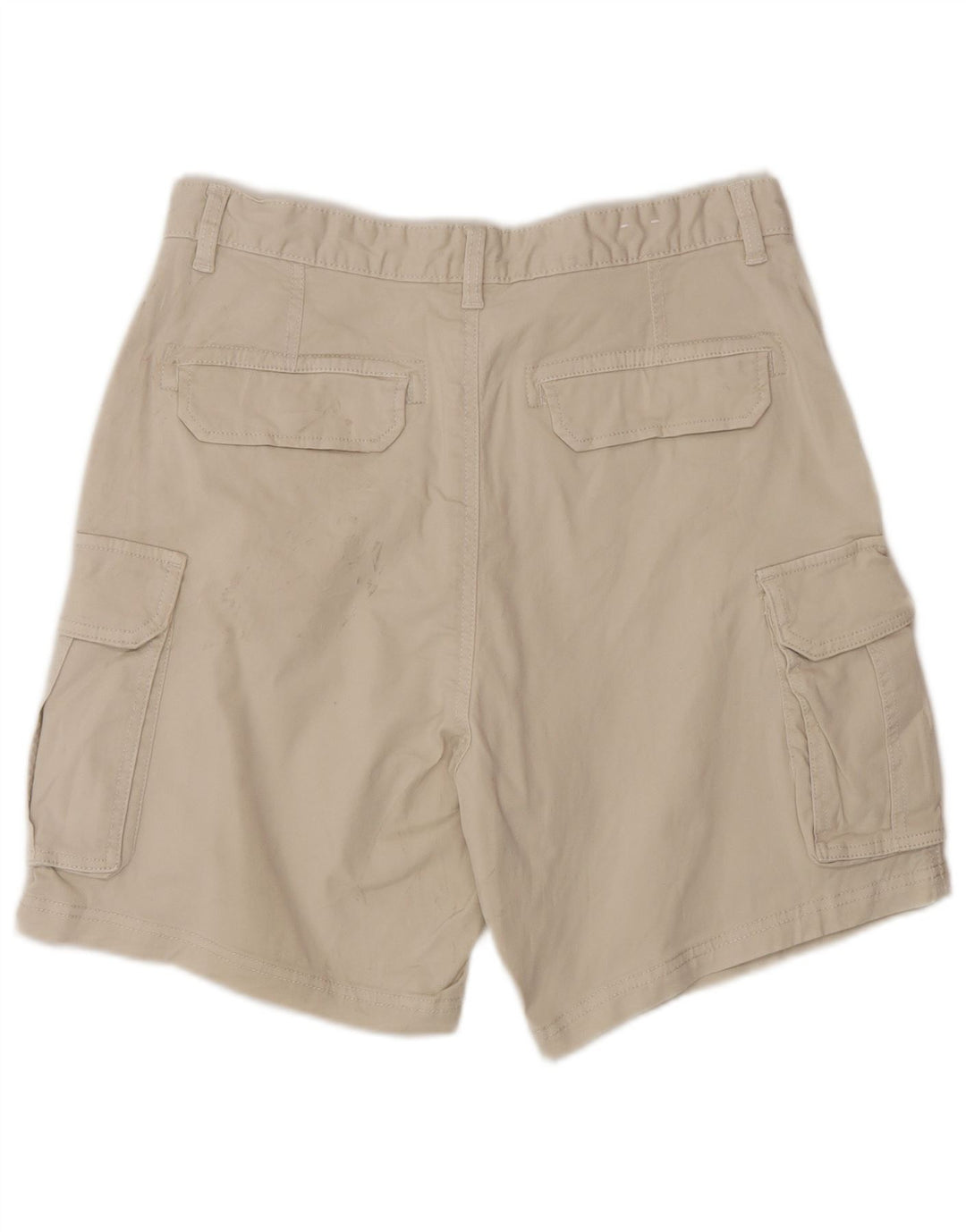 Zara Mens Cargo Shorts EU 40 Medium W31 Beige Cotton
