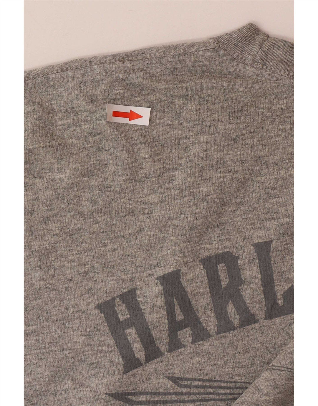 Harley Davidson Mens Graphic T-Shirt Top XL Grey Cotton