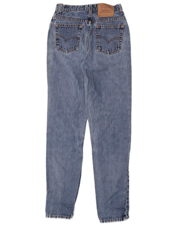 Levi's Womens 512 Slim Fit Tapered Jeans US 6 Medium W26 L32 Blue Cotton