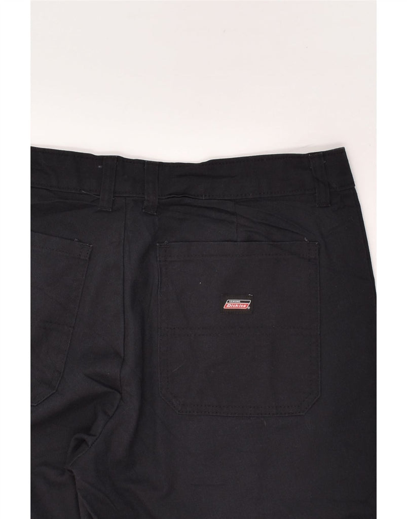 DICKIES Womens Straight Cargo Trousers W32 L31  Black Polyester | Vintage Dickies | Thrift | Second-Hand Dickies | Used Clothing | Messina Hembry 